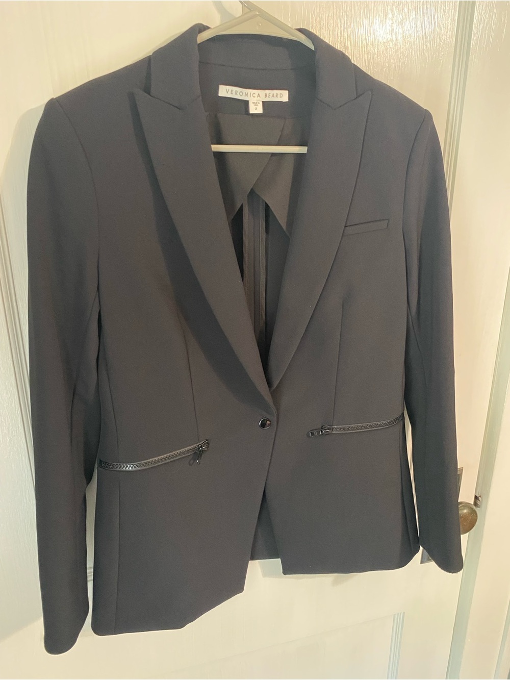 Veronica Beard core schoolboy scuba Dickey blazer - Picture 4 of 8